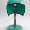 syma design lampe casque moto verte