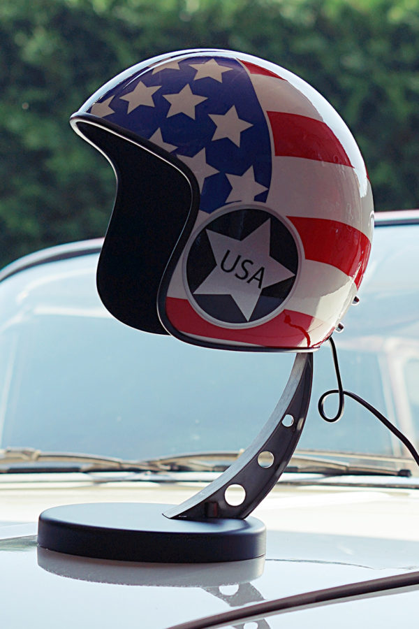 lampe casque moto syma design
