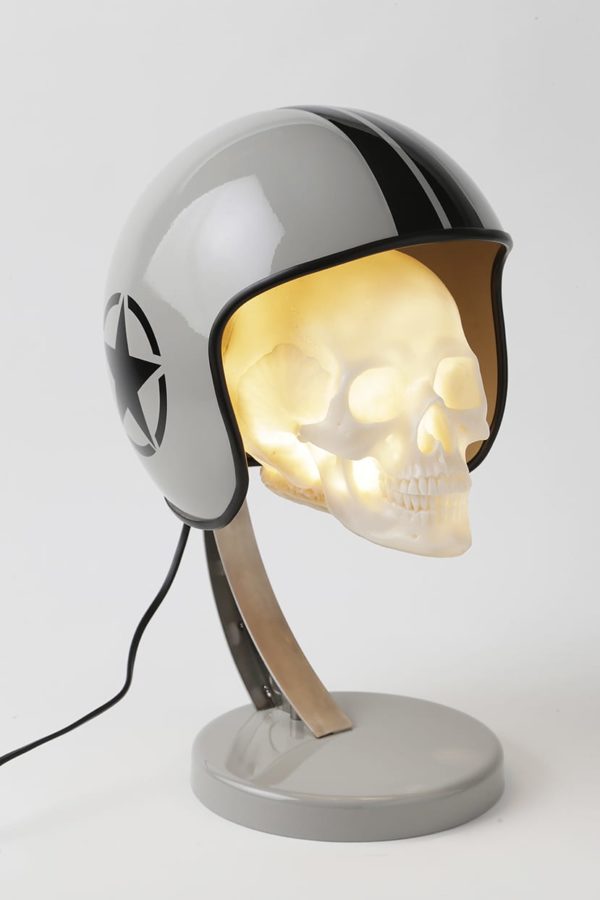 lampe militaire casque moto syma design