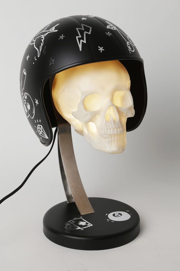lampe tattoo casque moto syma design