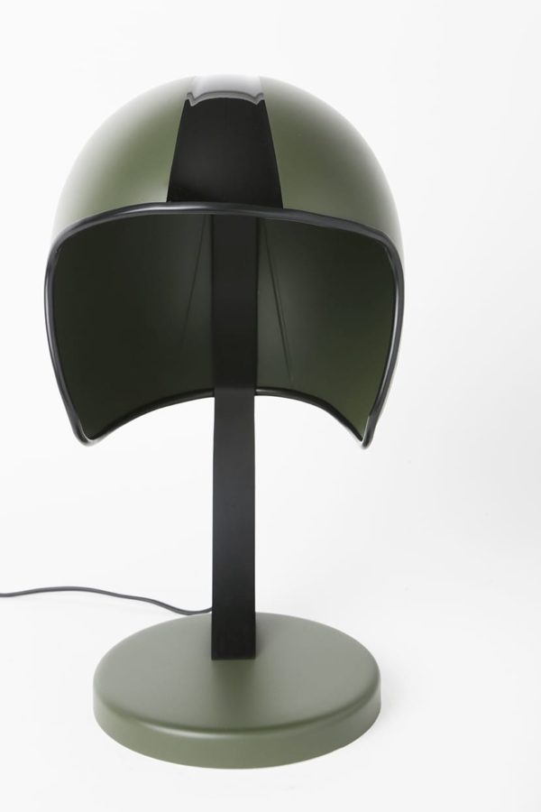 lampe militaire casque moto syma design
